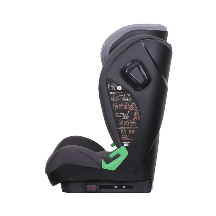 Ghế xe an toàn cho trẻ em với ISOFIX và cố định dây an toàn